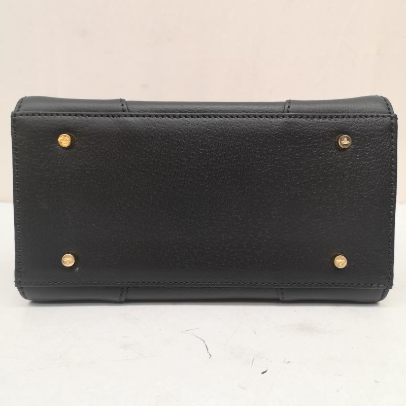 ヴィヴィアンウエストウッド Vivienne Westwood ハンドバッグ ハンドバッグ executive ブラック レザー ゴールド オーブ 2way ハンドバック 黒 / ブラック / black レディース USED 古着 中古 50163691