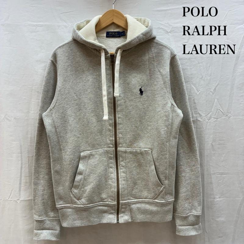 ポロラルフローレン POLO RALPH LAUREN パーカー 長袖 ポニー 刺繍 サイドリブ サーマルフード ジップアップ スウェット パーカー S メンズ USED 古着 中古 50163692