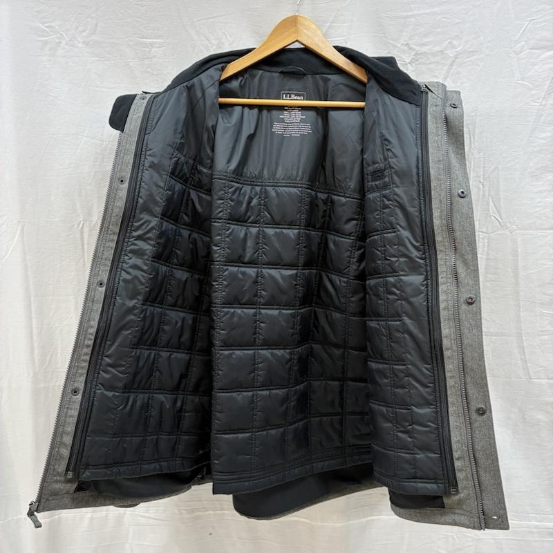 エルエルビーン L.L.Bean ジャケット、上着 ジャンパー、ブルゾン 3-in-1 ウェザー エッジ パーカー 3WAY プリマロフト ライナー付き マウンテンパーカー 284416 L メンズ USED 古着 中古 50163693