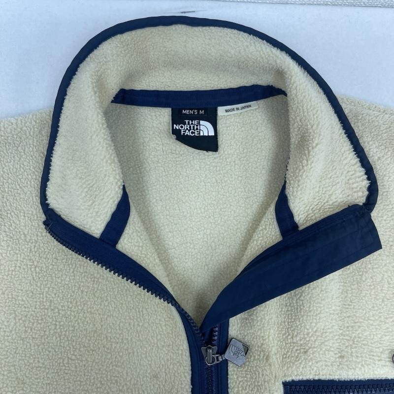 ザノースフェイス THE NORTH FACE ジャケット、上着 ジャンパー、ブルゾン 90s 日本製 ARMADILL オールド ジップアップ フリース ジャケット na-3284 M ベージュ / ベージュ / beige メンズ USED 古着 中古 50163700