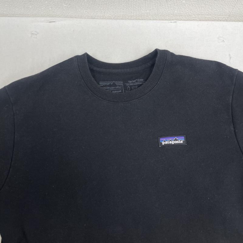 パタゴニア patagonia トレーナー 長袖 20aw P-6ラベル アップライザル クルーネック スウェット シャツ 39543fa20 S 黒 / ブラック / black メンズ USED 古着 中古 50163701