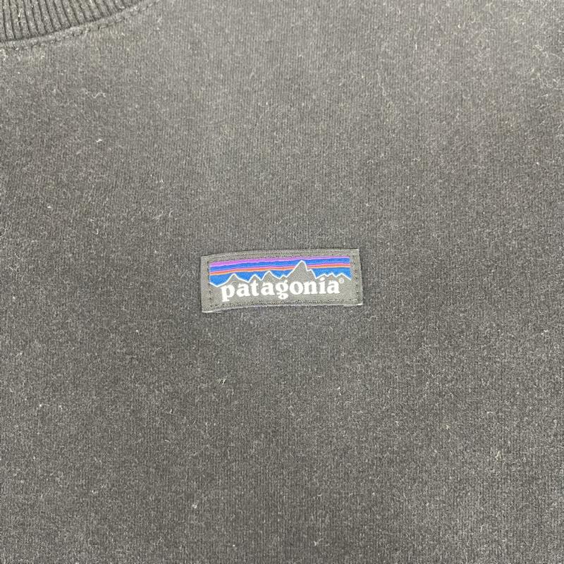 パタゴニア patagonia トレーナー 長袖 20aw P-6ラベル アップライザル クルーネック スウェット シャツ 39543fa20 S 黒 / ブラック / black メンズ USED 古着 中古 50163701