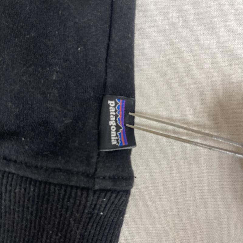 パタゴニア patagonia トレーナー 長袖 20aw P-6ラベル アップライザル クルーネック スウェット シャツ 39543fa20 S 黒 / ブラック / black メンズ USED 古着 中古 50163701