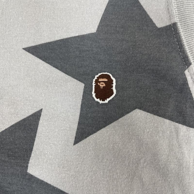 アベイシングエイプ A BATHING APE タンクトップ タンクトップ 日本製 BAPE STA ロゴ 刺繍 スター柄 タンクトップ M 灰 / グレー / gray メンズ USED 古着 中古 50163702
