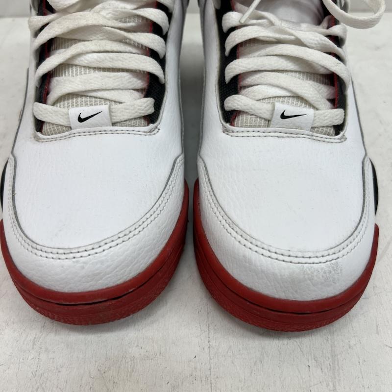 ナイキ NIKE スニーカー スニーカー FLIGHT LEGACY  RED  BQ4212-100 フライト レガシー 27.0cm 白 / ホワイト / white メンズ USED 古着 中古 50163705