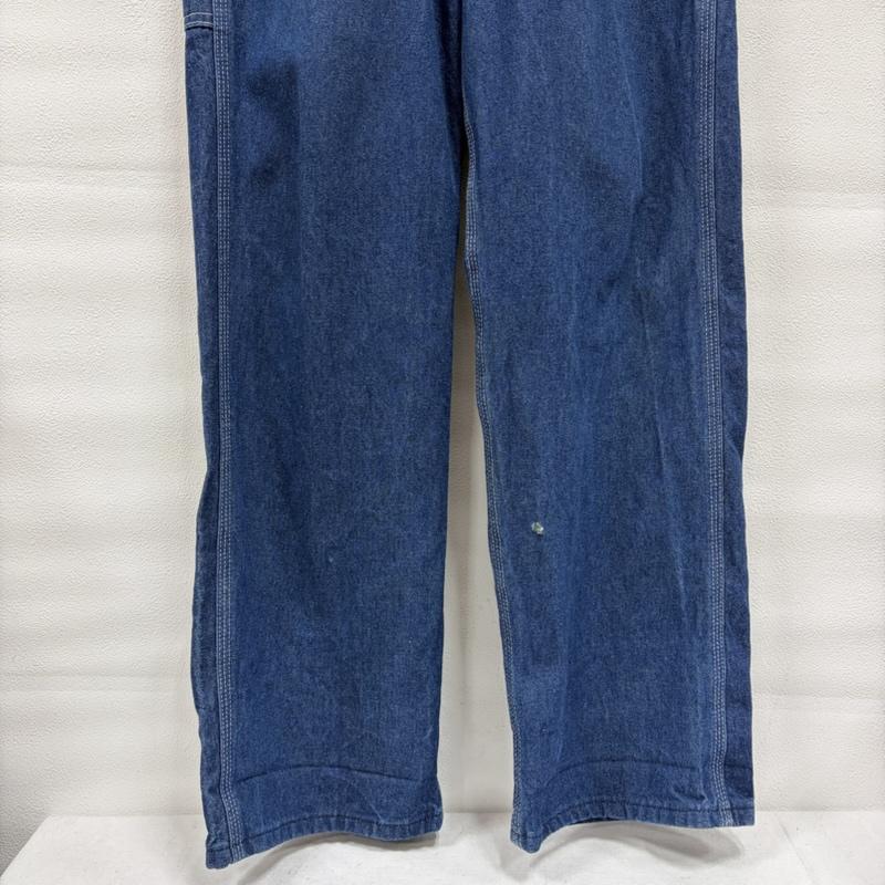カーハート Carhartt サロペット・オーバーオール サロペット、オーバーオール デニム オーバーオール つなぎ フェード - ロゴ、文字 インディゴ / インディゴ / Indigo メンズ USED 古着 中古 50163706