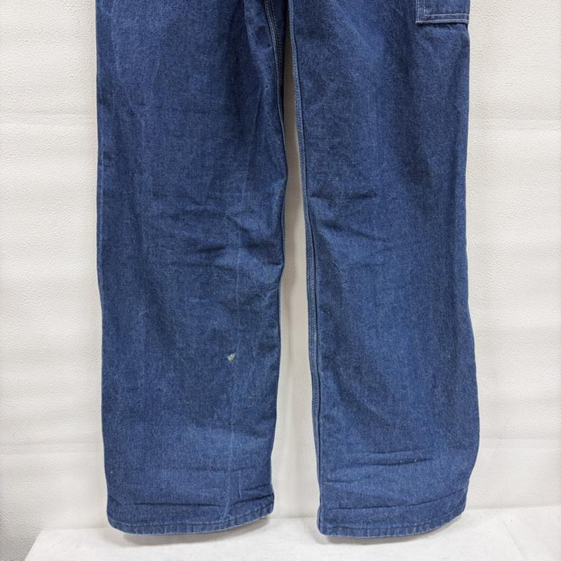 カーハート Carhartt サロペット・オーバーオール サロペット、オーバーオール デニム オーバーオール つなぎ フェード - ロゴ、文字 インディゴ / インディゴ / Indigo メンズ USED 古着 中古 50163706