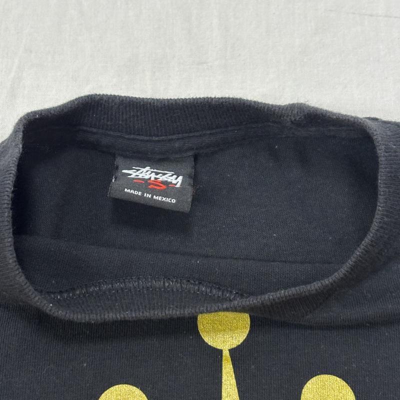 ステューシー STUSSY Tシャツ 半袖 old stussy 00s ブラック tシャツ 王冠 クラウン S 黒 / ブラック / black メンズ USED 古着 中古 50163707