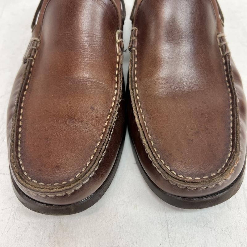 パラブーツ Paraboot ローファー ローファー BEAMS別注 CORSE ローファー レザー スリッポン モカシン UK：8 茶 / ブラウン / brown メンズ USED 古着 中古 50163708