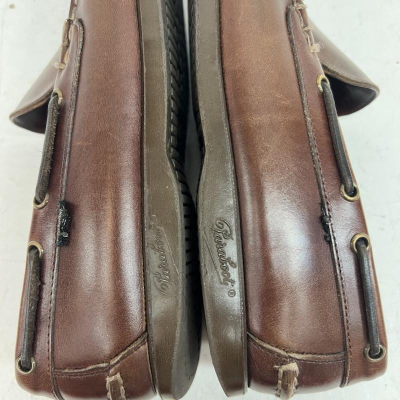 パラブーツ Paraboot ローファー ローファー BEAMS別注 CORSE ローファー レザー スリッポン モカシン UK：8 茶 / ブラウン / brown メンズ USED 古着 中古 50163708
