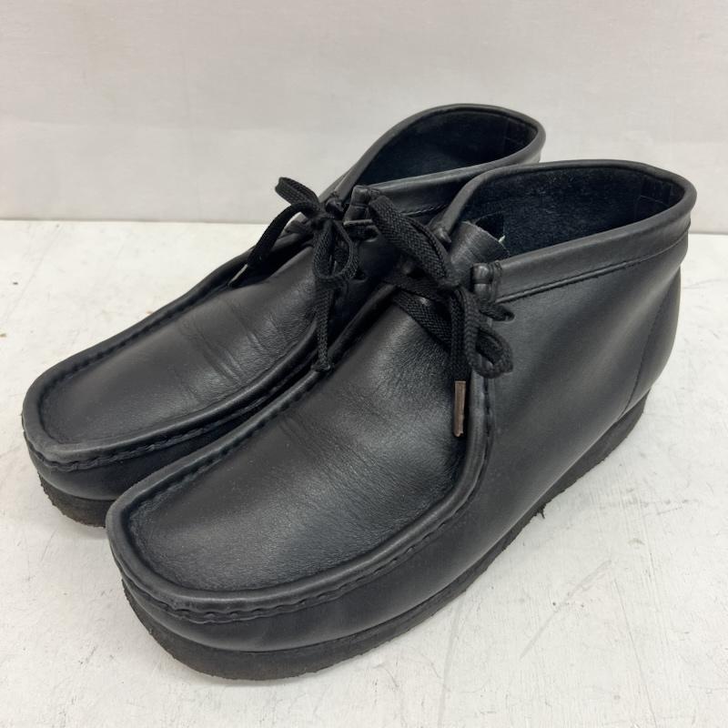 クラークス Clarks ブーツ 一般 WALLABEE BOOT ワラビー ブーツ 35401 レザー UK：8.5 黒 / ブラック / black メンズ USED 古着 中古 50163710