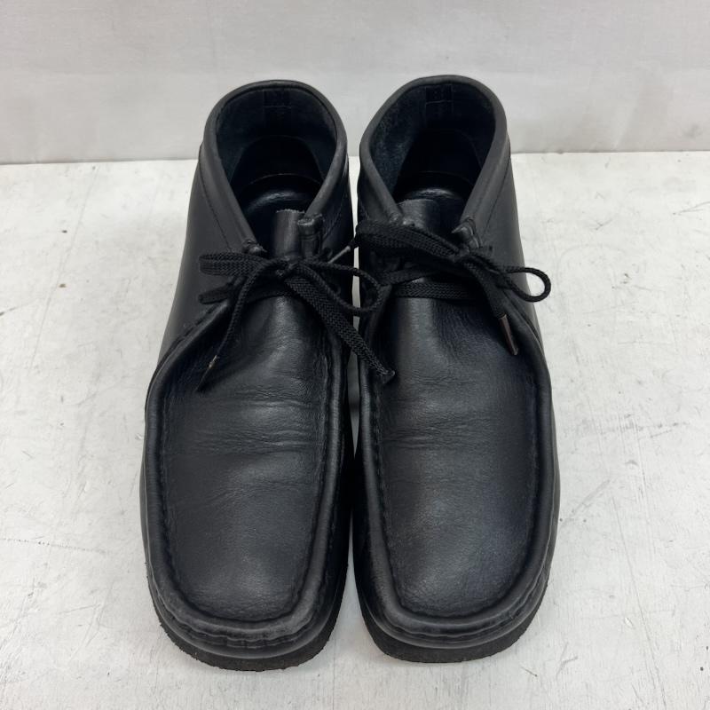 クラークス Clarks ブーツ 一般 WALLABEE BOOT ワラビー ブーツ 35401 レザー UK：8.5 黒 / ブラック / black メンズ USED 古着 中古 50163710