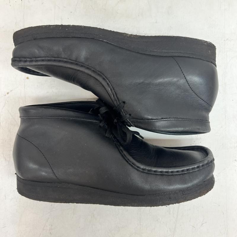 クラークス Clarks ブーツ 一般 WALLABEE BOOT ワラビー ブーツ 35401 レザー UK：8.5 黒 / ブラック / black メンズ USED 古着 中古 50163710