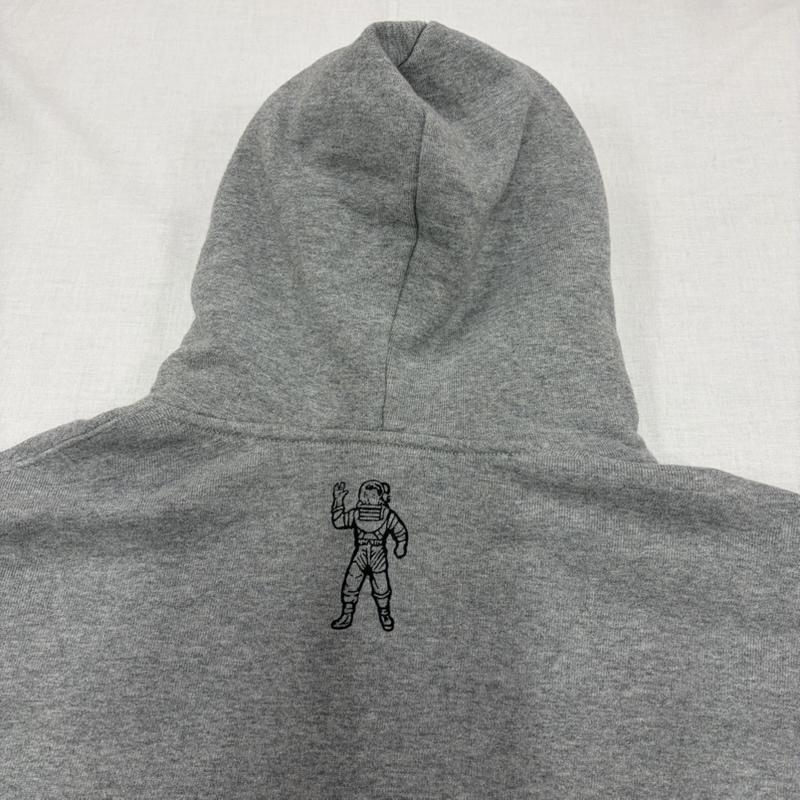 ビリオネア・ボーイズ・クラブ BILLIONAIRE BOYS CLUB パーカー 長袖 スペースカモ アーチロゴ プリント フーディー パーカー スウェット プルオーバー M ロゴ、文字 X プリント 灰 / グレー / gray X カーキ / カーキ / khaki メンズ USED 古着 中古 50163712