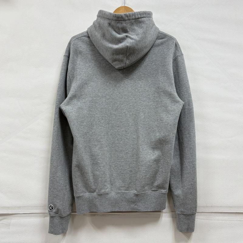 ビリオネア・ボーイズ・クラブ BILLIONAIRE BOYS CLUB パーカー 長袖 スペースカモ アーチロゴ プリント フーディー パーカー スウェット プルオーバー M ロゴ、文字 X プリント 灰 / グレー / gray X カーキ / カーキ / khaki メンズ USED 古着 中古 50163712