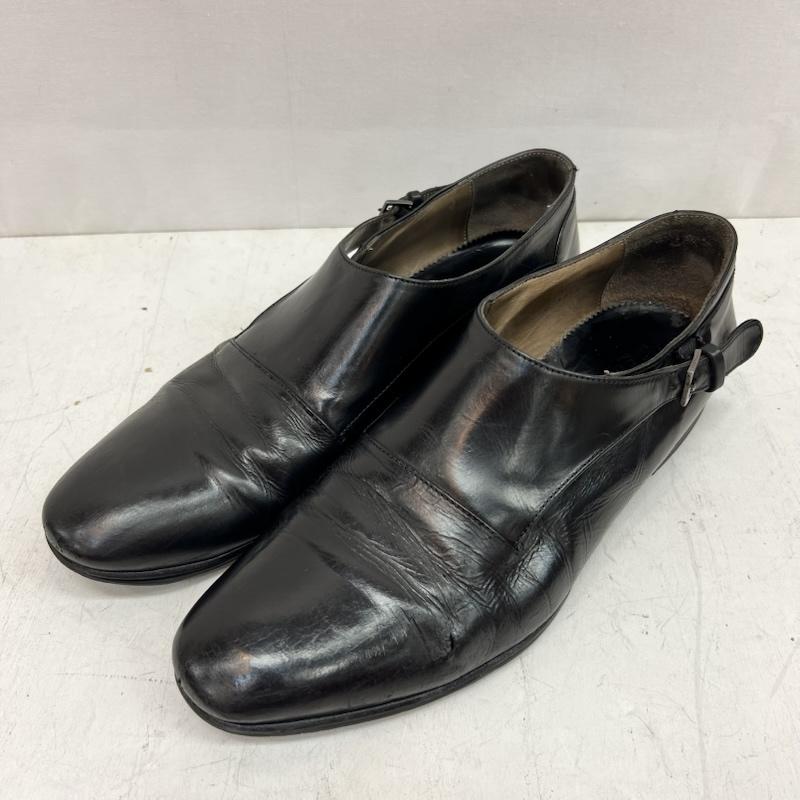 アレキサンダーマックイーン ALEXANDERMCQUEEN 革靴 革靴 シングル モンクストラップ レザーシューズ size43 - 黒 / ブラック / black メンズ USED 古着 中古 50163714