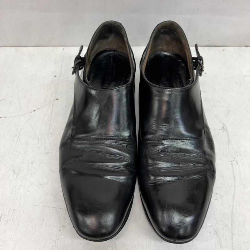 アレキサンダーマックイーン ALEXANDERMCQUEEN 革靴 革靴 シングル モンクストラップ レザーシューズ size43 - 黒 / ブラック / black メンズ USED 古着 中古 50163714