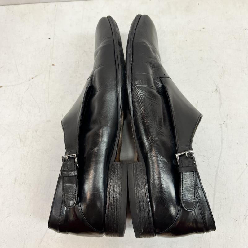 アレキサンダーマックイーン ALEXANDERMCQUEEN 革靴 革靴 シングル モンクストラップ レザーシューズ size43 - 黒 / ブラック / black メンズ USED 古着 中古 50163714