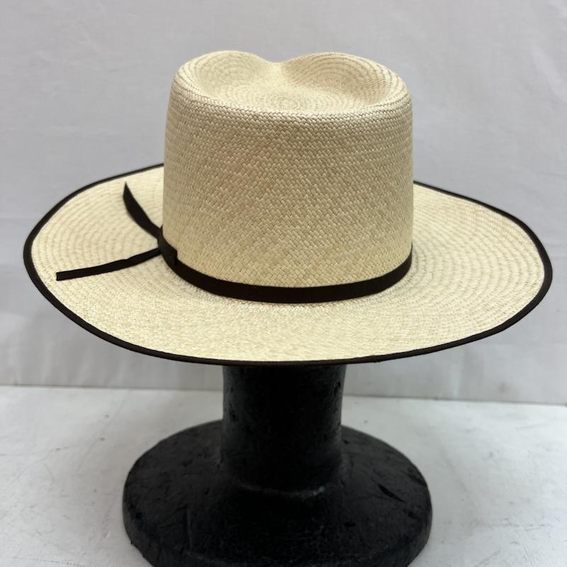 ステットソン STETSON 帽子 ハット CASSIDY PANAMA ワイドブリム パナマ ハット 57cm - ベージュ / ベージュ / beige メンズ USED 古着 中古 50163715