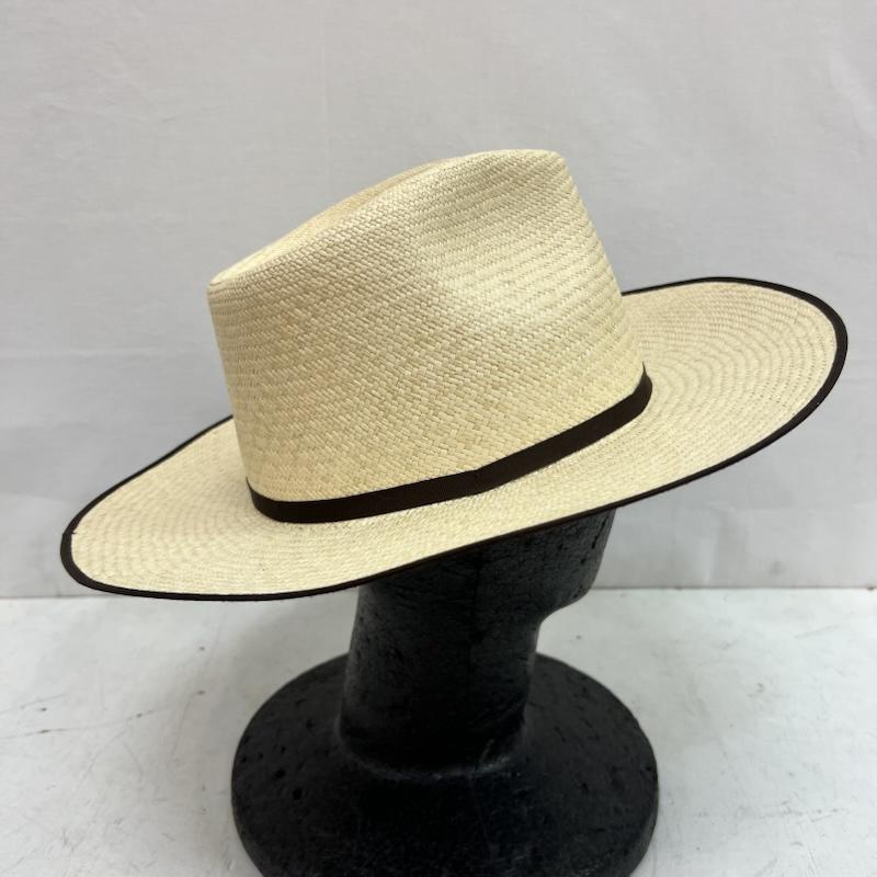 ステットソン STETSON 帽子 ハット CASSIDY PANAMA ワイドブリム パナマ ハット 57cm - ベージュ / ベージュ / beige メンズ USED 古着 中古 50163715