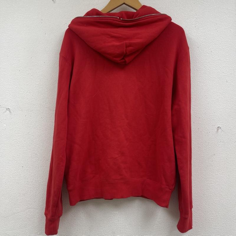 ビリオネア・ボーイズ・クラブ BILLIONAIRE BOYS CLUB パーカー 長袖 HMU Zip Front Hoodie グラフィック プリント ジップ パーカー S 赤 / レッド / red メンズ USED 古着 中古 50163716