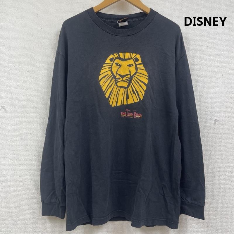 古着 USED Tシャツ 長袖 90s ディズニー ライオン・キング ヴィンテージ プリント Tシャツ 黒 / ブラック / black メンズ USED 古着 中古 50163721