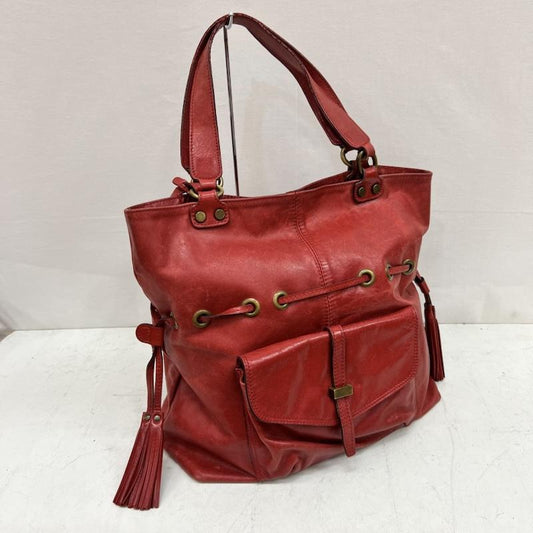 古着 USED ハンドバッグ ハンドバッグ JACONO イタリア製 タッセル レザーバッグ archive y2k - 赤 / レッド / red レディース USED 古着 中古 50163731