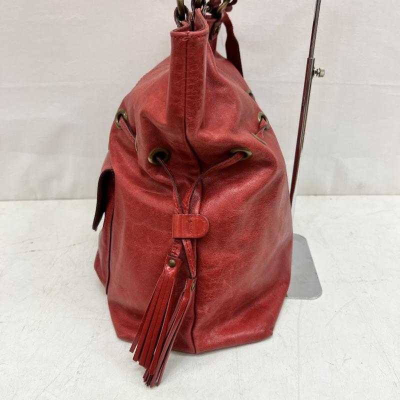 古着 USED ハンドバッグ ハンドバッグ JACONO イタリア製 タッセル レザーバッグ archive y2k - 赤 / レッド / red レディース USED 古着 中古 50163731