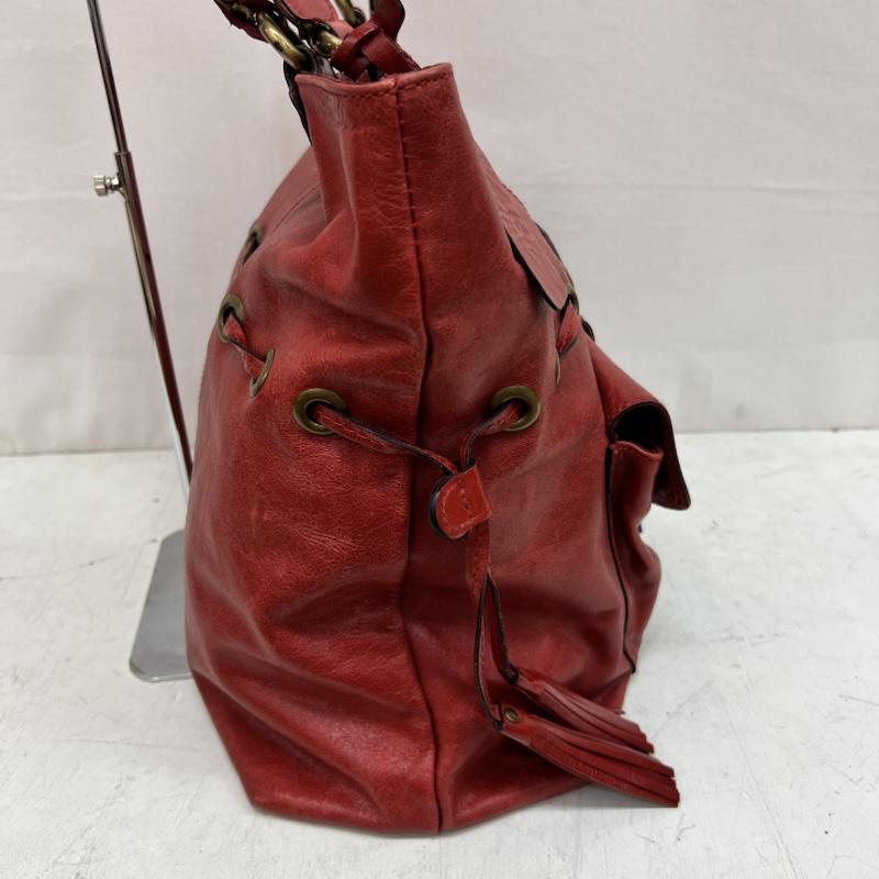 古着 USED ハンドバッグ ハンドバッグ JACONO イタリア製 タッセル レザーバッグ archive y2k - 赤 / レッド / red レディース USED 古着 中古 50163731