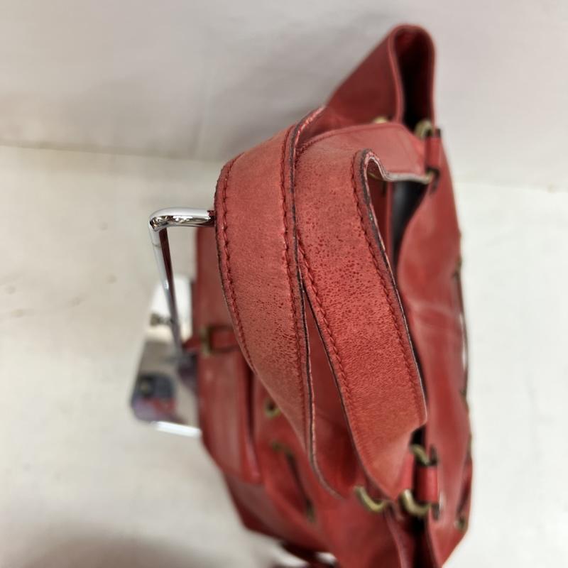 古着 USED ハンドバッグ ハンドバッグ JACONO イタリア製 タッセル レザーバッグ archive y2k - 赤 / レッド / red レディース USED 古着 中古 50163731
