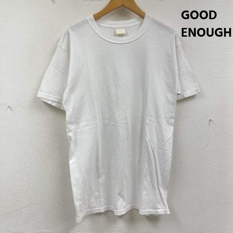 グッドイナフ GOODENOUGH Tシャツ 半袖 90s 00s アーカイブ バックパッチ 無地 Tシャツ カットソー 白 / ホワイト / white メンズ USED 古着 中古 50163732