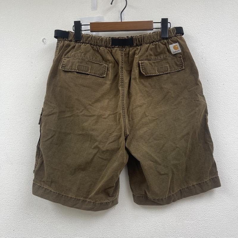 カーハート Carhartt パンツ ショートパンツ WIP - Wynton Short ウェビング ベルト カーゴ ショート パンツ L 茶 / ブラウン / brown メンズ USED 古着 中古 50163733
