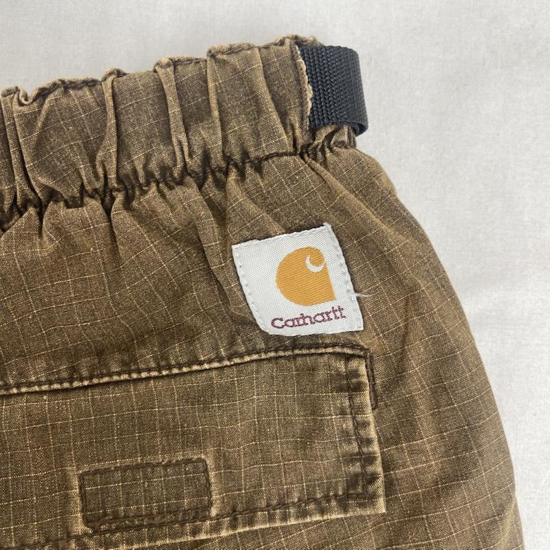 カーハート Carhartt パンツ ショートパンツ WIP - Wynton Short ウェビング ベルト カーゴ ショート パンツ L 茶 / ブラウン / brown メンズ USED 古着 中古 50163733