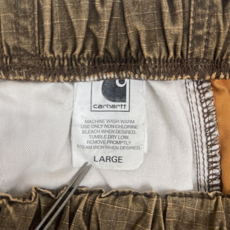 カーハート Carhartt パンツ ショートパンツ WIP - Wynton Short ウェビング ベルト カーゴ ショート パンツ L 茶 / ブラウン / brown メンズ USED 古着 中古 50163733