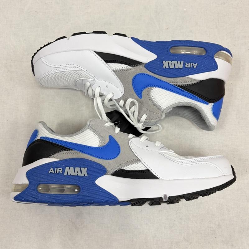 ナイキ NIKE スニーカー スニーカー NIKE AIR MAX EXCEE エアマックス エクシー FZ5486-106 ローカット スニーカー ロゴ 27.0cm ロゴ、文字 白 / ホワイト / white X 青 / ブルー / blue X 黒 / ブラック / black メンズ USED 古着 中古 50163736
