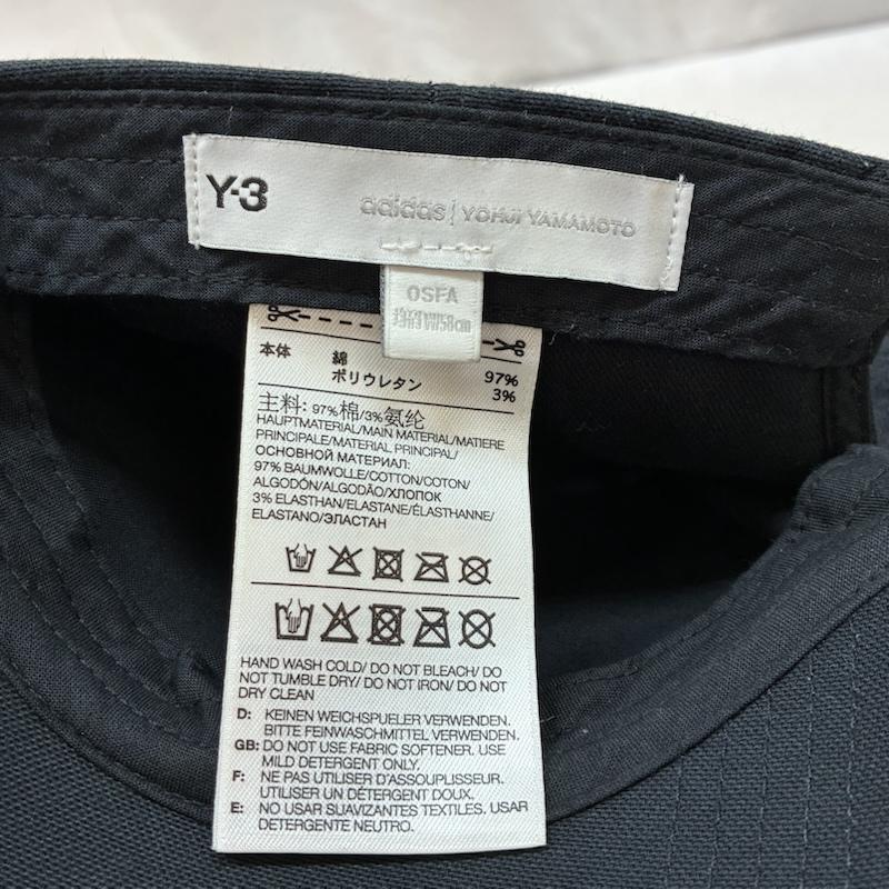 ワイスリー Y-3 帽子 キャップ CLASSIC LOGO CAP 6パネル ストラップバック キャップ GK0626 - メンズ USED 古着 中古 50163742