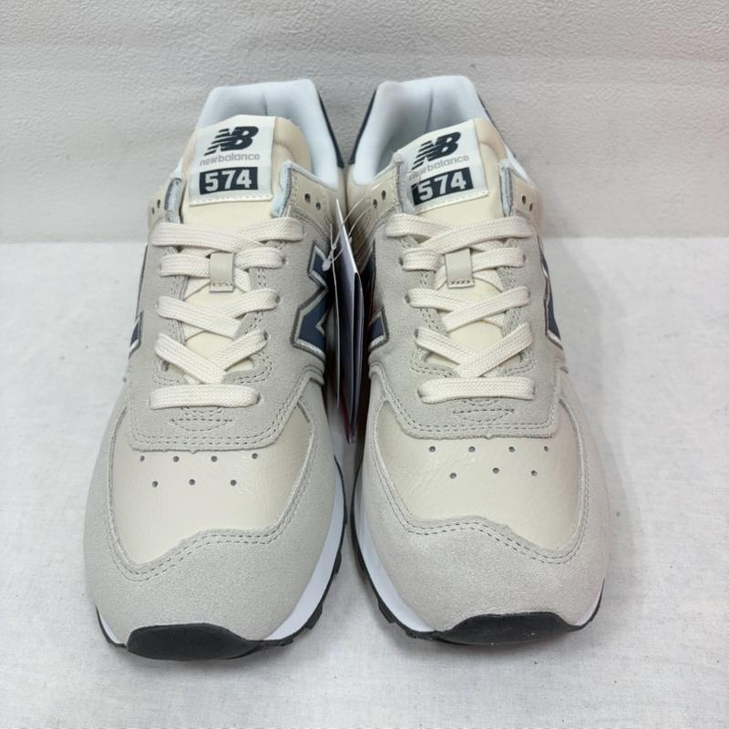 ニューバランス New Balance スニーカー スニーカー U57481N スウェード メッシュ スニーカー クラシック ロゴ 28.0cm ロゴ、文字 灰 / グレー / gray X 紺 / ネイビー / navy メンズ USED 古着 中古 50163743