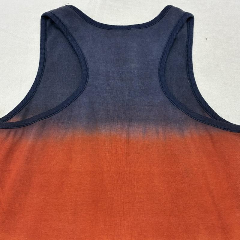 アルマーニ ジーンズ ARMANI JEANS タンクトップ タンクトップ グラデーション スパンコール AJロゴ ノースリーブ タンクトップ アーカイブ Y2K 42 レディース USED 古着 中古 50163748
