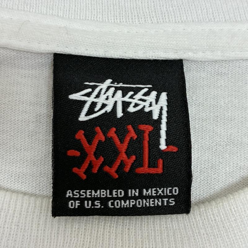 ステューシー STUSSY Tシャツ 半袖 00s オールド 恐竜 ダイナソー グラフィック プリント Tシャツ 希少サイズ XXL メンズ USED 古着 中古 50163749