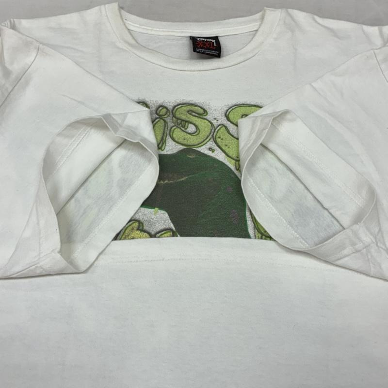 ステューシー STUSSY Tシャツ 半袖 00s オールド 恐竜 ダイナソー グラフィック プリント Tシャツ 希少サイズ XXL メンズ USED 古着 中古 50163749