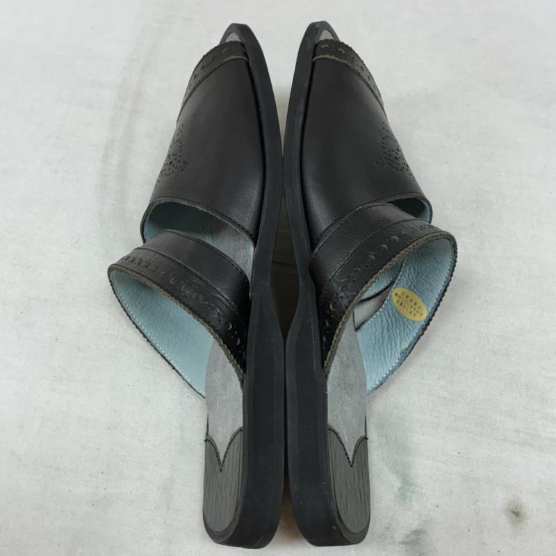 古着 USED サンダル サンダル Joseph Game of Eton ジョセフ・ゲイン・オブ・イートン レザー パンチング フラット サンダル L メンズ USED 古着 中古 50163756