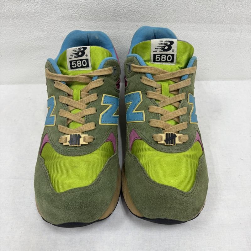 ニューバランス New Balance スニーカー スニーカー Stussy HECTIC UNDEFEATED コラボ MT580PT スウェード ロゴ ローカット スニーカー 29.0cm ロゴ、文字 マルチカラー / マルチカラー / multicolor メンズ USED 古着 中古 50163757