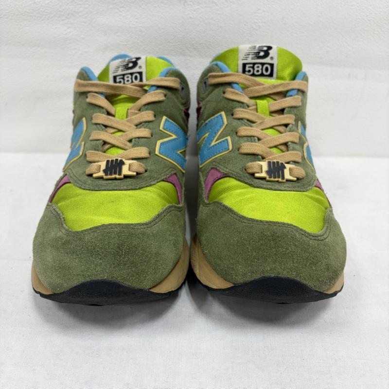 ニューバランス New Balance スニーカー スニーカー Stussy HECTIC UNDEFEATED コラボ MT580PT スウェード ロゴ ローカット スニーカー 29.0cm ロゴ、文字 マルチカラー / マルチカラー / multicolor メンズ USED 古着 中古 50163757
