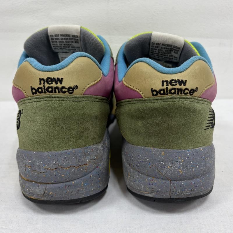 ニューバランス New Balance スニーカー スニーカー Stussy HECTIC UNDEFEATED コラボ MT580PT スウェード ロゴ ローカット スニーカー 29.0cm ロゴ、文字 マルチカラー / マルチカラー / multicolor メンズ USED 古着 中古 50163757