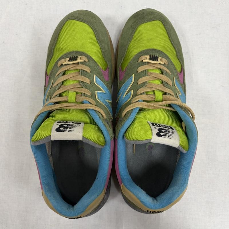 ニューバランス New Balance スニーカー スニーカー Stussy HECTIC UNDEFEATED コラボ MT580PT スウェード ロゴ ローカット スニーカー 29.0cm ロゴ、文字 マルチカラー / マルチカラー / multicolor メンズ USED 古着 中古 50163757