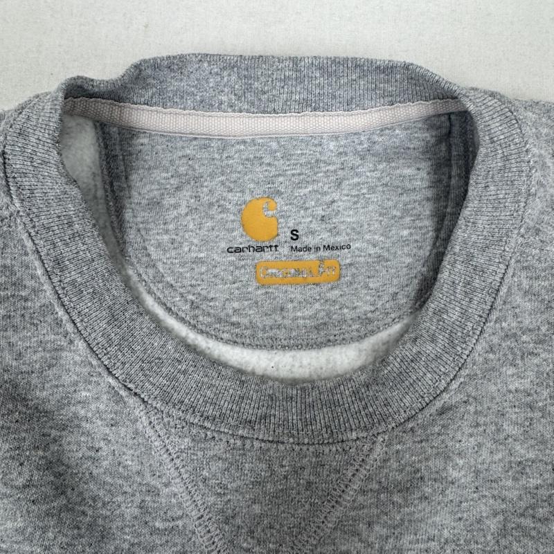 カーハート ダブリューアイピー Carhartt WIP トレーナー 長袖 ORIJINAL FIT クルーネック トレーナー スウェット S 灰 / グレー / gray メンズ USED 古着 中古 50163758