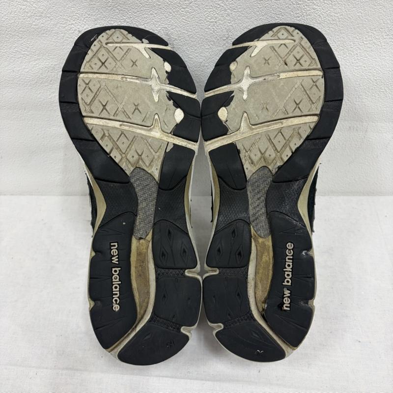 ニューバランス New Balance スニーカー スニーカー USA製 M990BK3 スウェード メッシュ ロゴ ローカット スニーカー 27.0cm ロゴ、文字 黒 / ブラック / black X 灰 / グレー / gray X 白 / ホワイト / white メンズ USED 古着 中古 50163759