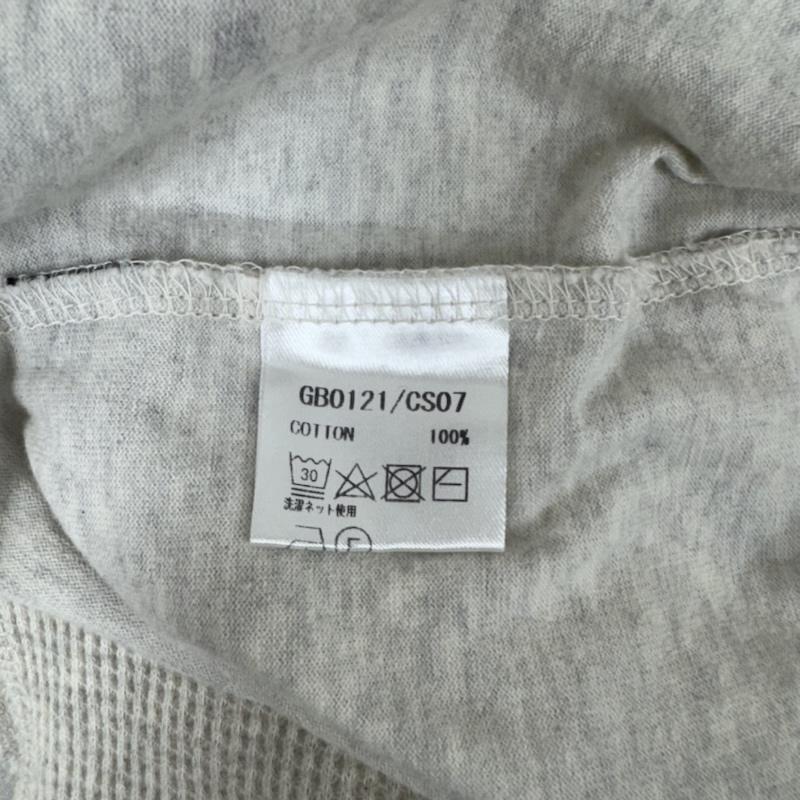 グラム glamb カットソー 七分袖 日本製 スパンテレコ ワッフルトライ レイヤード カットソー S ベージュ / ベージュ / beige メンズ USED 古着 中古 50163761