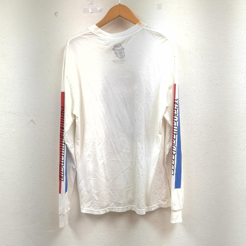 ヒステリックグラマー HYSTERIC GLAMOUR Tシャツ 長袖 21AW 06213CL03 THE ROLLING STONES STEEL WHEELS 1989 ローリング ストーンズ Tシャツ M 白 / ホワイト / white メンズ USED 古着 中古 50163766