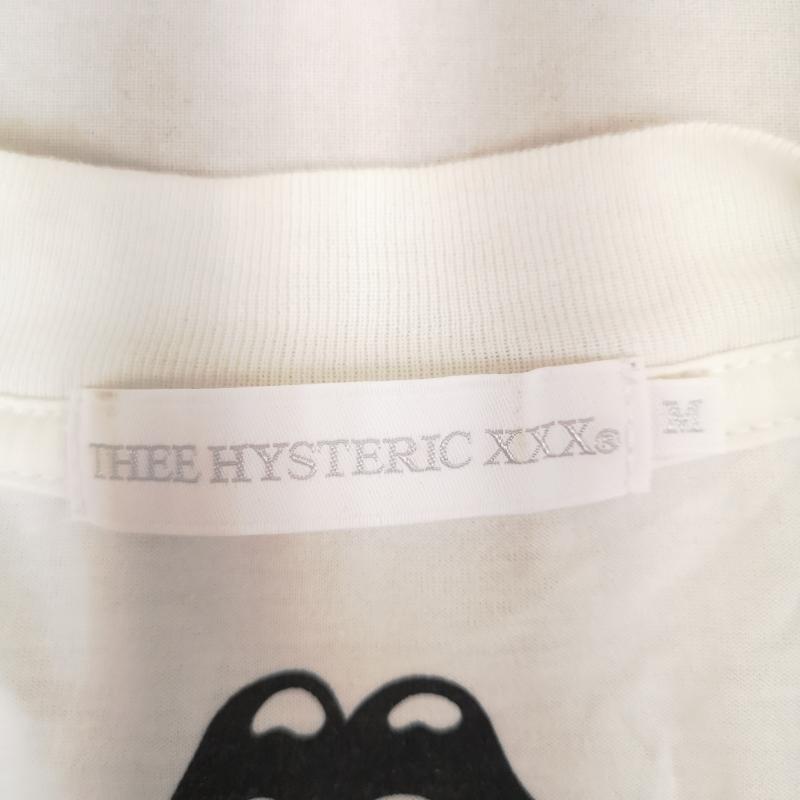 ヒステリックグラマー HYSTERIC GLAMOUR Tシャツ 長袖 21AW 06213CL03 THE ROLLING STONES STEEL WHEELS 1989 ローリング ストーンズ Tシャツ M 白 / ホワイト / white メンズ USED 古着 中古 50163766